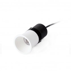LED Χωνευτό Σποτ Στρογγυλό Λευκό 7W FOX 50 - FARO
