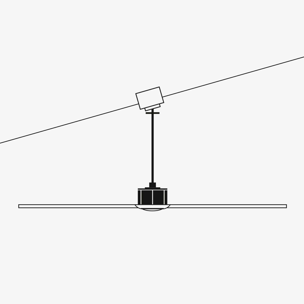 Ανεμιστήρας Με Ατσάλινο Μοτέρ Και Λεπίδες Από Ξύλο Με LED Φως 24W - Λευκός BARTH FARO