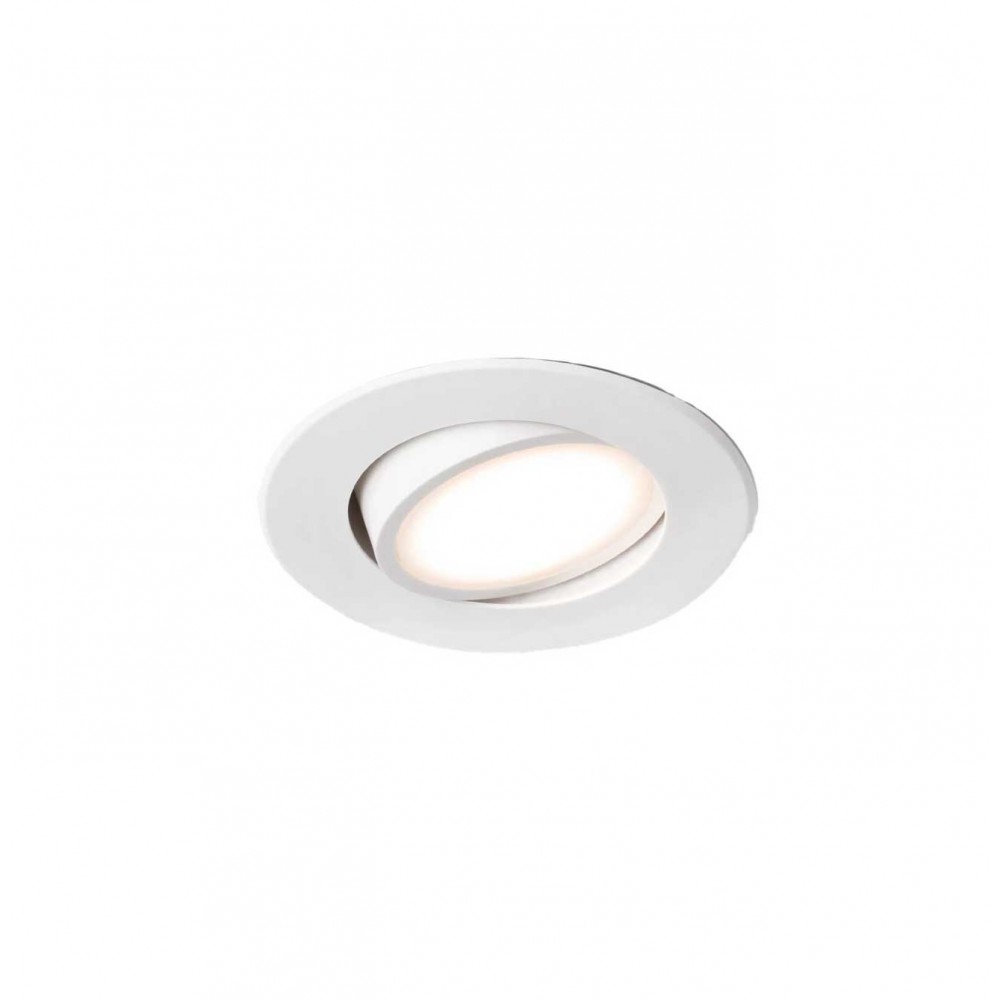 LED Χωνευτό Σποτ Στρογγυλό Λευκό 6W Koi - FARO