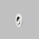LED Επιτοίχιο Φωτιστικό Ανάγνωσης Χωνευτό Λευκό 3W CLICK - FARO