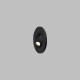 LED Επιτοίχιο Φωτιστικό Ανάγνωσης Χωνευτό Μαύρο 3W CLICK - FARO