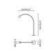 LED Φωτιστικό Δαπέδου 3W IP65 CUCA 650 Faro