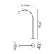 LED Φωτιστικό Δαπέδου 3W IP65 CUCA 1193 Faro