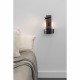 LED Επιτοίχιο Φωτιστικό Με Ασύρματη Φόρτιση Smartphone Ξύλο Κερασιάς LED 6W / 3W MAGOS - FARO