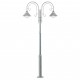 Κολώνα Μεταλλική Σε Καφέ Σκουριά Χρώμα 220cm IP33 2xE27 NÁUTICA - FARO