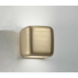 Φωτιστικό Τοίχου Αλουμινίου Χρυσό 2xGX53 LED 16W BABOL - GEA LUCE