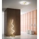 LED Φωτιστικό Οροφής - Τοίχου Αλουμινίου Χρυσό 30W Dimmable BERTA - GEA LUCE