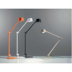 LED Επιτραπέζιο Φωτιστικό Από Αλουμινίο Σε Μαύρο Χρώμα 6W CRI90 Dimmable EFIRA - GEA LUCE