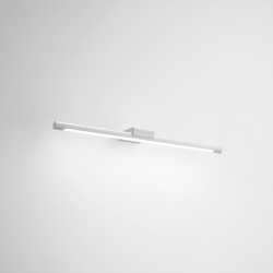 LED Φωτιστικό Μπάνιου Από Αλουμινίο Λευκό Ματ 60cm 18W GAP560 - GEA LUCE