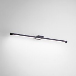 LED Φωτιστικό Μπάνιου Από Αλουμινίο Μαύρο Ματ 80cm 24W GAP563 - GEA LUCE