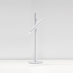 LED Επιτραπέζιο Φωτιστικό Αλουμινίο Σε Λευκό Χρώμα 5.4W CRI90 Dimmable GLSB40 - GEA LUCE LED Επιτραπέζιο Φωτιστικό Αλουμινίο Σε Λευκό Χρώμα 5.4W CRI90 Dimmable GLSB40 - GEA LUCE