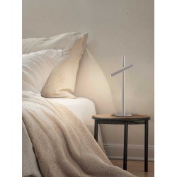 LED Επιτραπέζιο Φωτιστικό Αλουμινίο Σε Λευκό Χρώμα 5.4W CRI90 Dimmable GLSB40 - GEA LUCE LED Επιτραπέζιο Φωτιστικό Αλουμινίο Σε Λευκό Χρώμα 5.4W CRI90 Dimmable GLSB40 - GEA LUCE