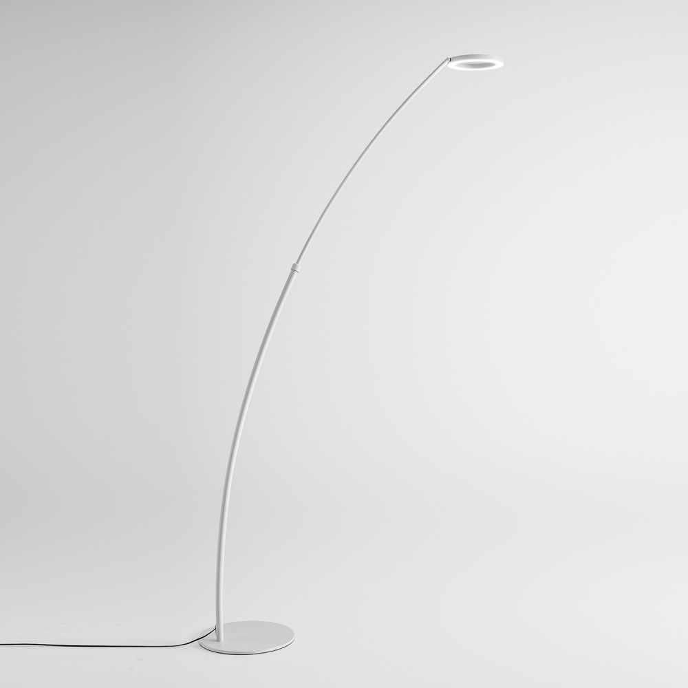 LED Φωτιστικό Δαπέδου Από Αλουμινίο Σε Λευκό Χρώμα 25W CRI90 Dimmable GPIB30 - GEA LUCE