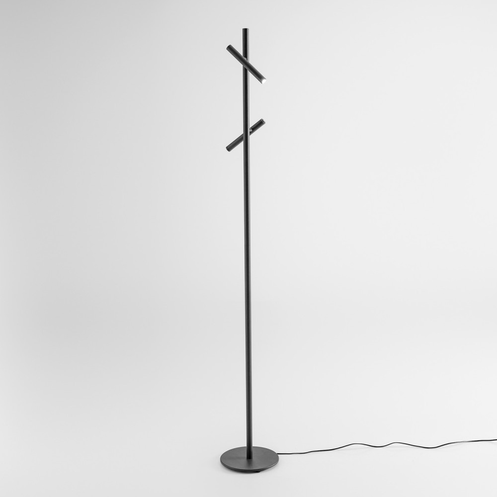 LED Φωτιστικό Δαπέδου Από Αλουμινίο Σε Μαύρο Χρώμα 10.8W CRI90 Dimmable GPIN40 - GEA LUCE LED Φωτιστικό Δαπέδου Από Αλουμινίο Σε Μαύρο Χρώμα 10.8W CRI90 Dimmable GPIN40 - GEA LUCE