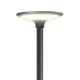 LED Ηλιακό φωτιστικό Κολόνα Μαύρη 2200Lm IP65 CCT 3000-4000K - Xanlite