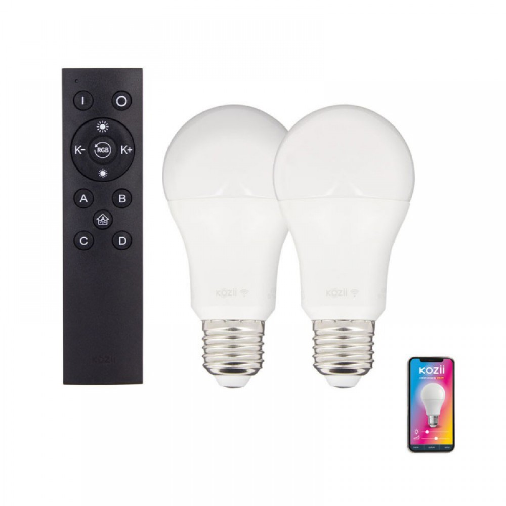 Ampoule LED connectée E14 4.9W Wifi/Bluetooth CCT + RGB