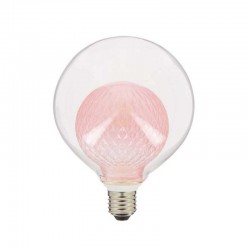 LED Λάμπα Με Γυαλί  DOUBLE GLASS COLOURS ROSE E27 - G9 2W - Xanlite