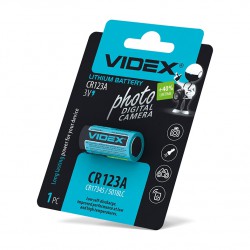 VIDEX ΜΠΑΤΑΡΙΑ SPECIALTY CR123 BLISTER 1 TMX