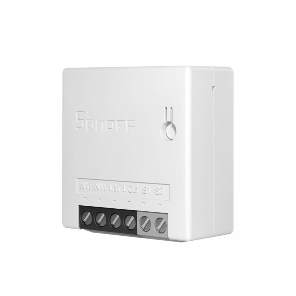 SONOFF MINIR2 - Wi-Fi Smart Switch Two Way Dual Relay (Upgraded) - 2 Output Channel