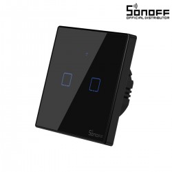 SONOFF T3EU2C-TX-EU-R2 - Wi-Fi Smart Wall Touch Button Switch 2 Way TX GR Series