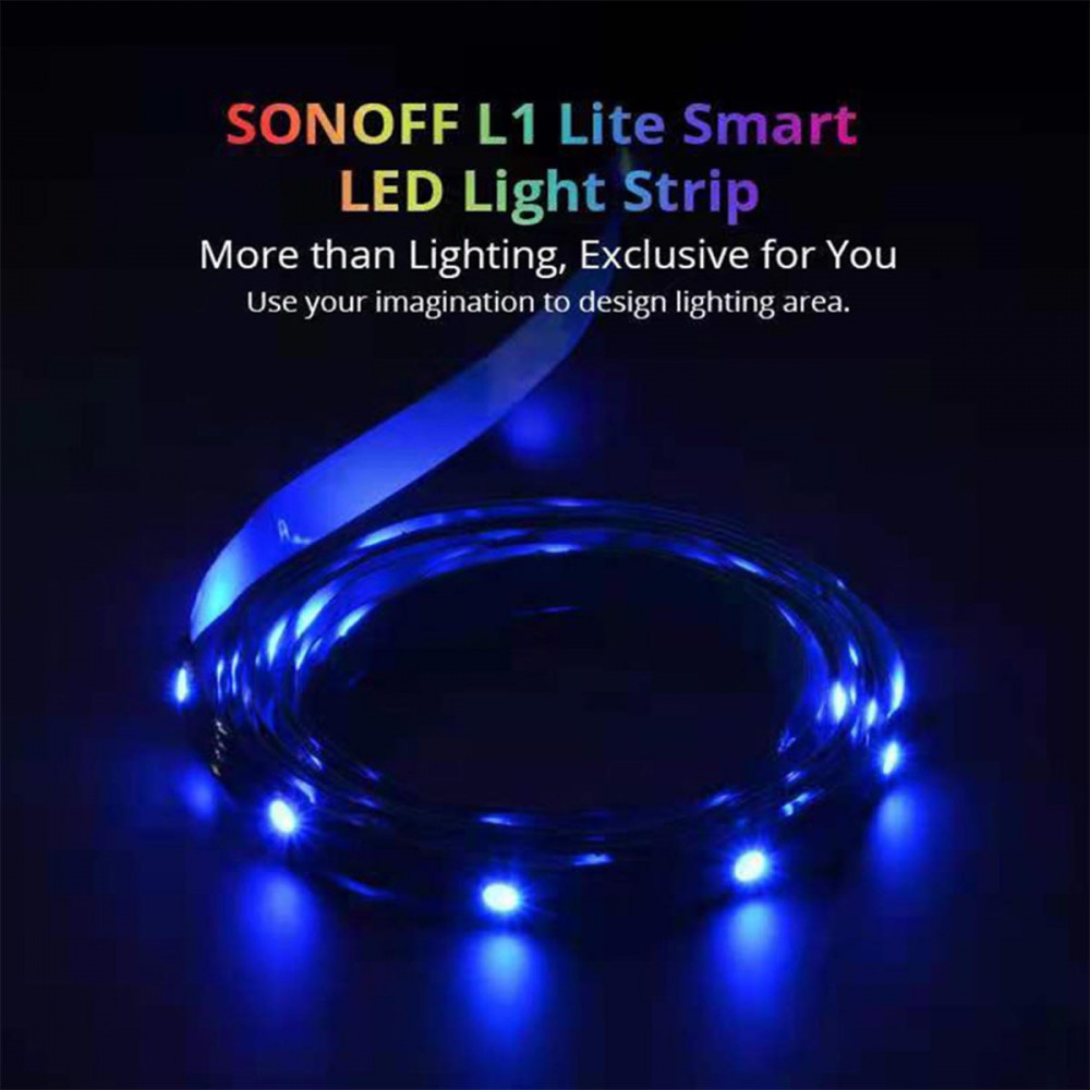 SONOFF L1-5050RGB-GR-5M-R2 - Smart RGB LED Light Strip Extension 5M Waterproof IP65