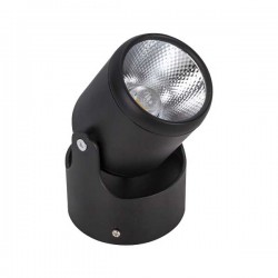 LED Φωτιστικό Σποτ Οροφής με Σπαστή Βάση Black Body 10W 230V 1400lm 24° Θερμό Λευκό 3000k GloboStar