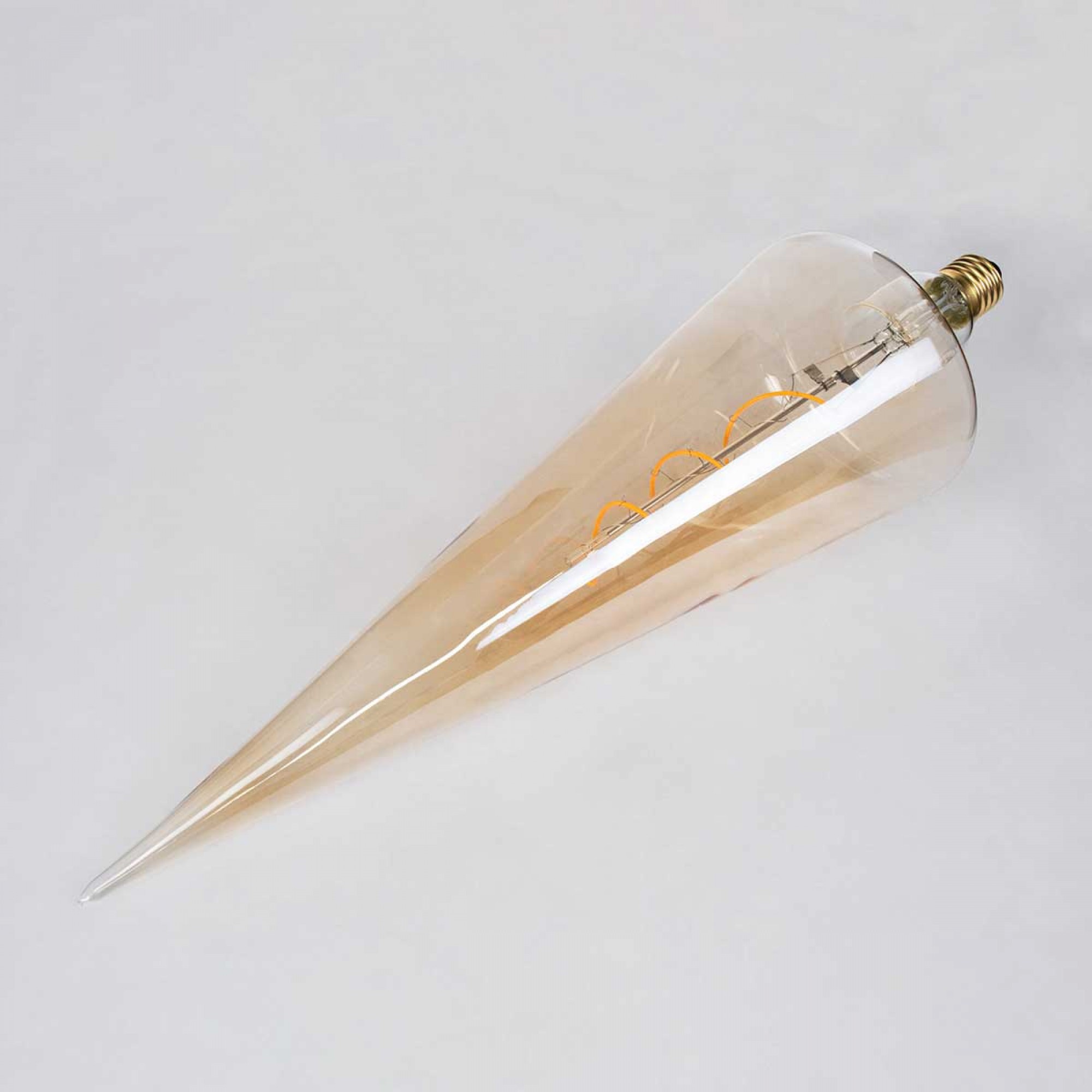 Λάμπα LED Soft S Spiral Filament E27 CT100 SPEAR Γλόμπος 6W 420lm 360 ...