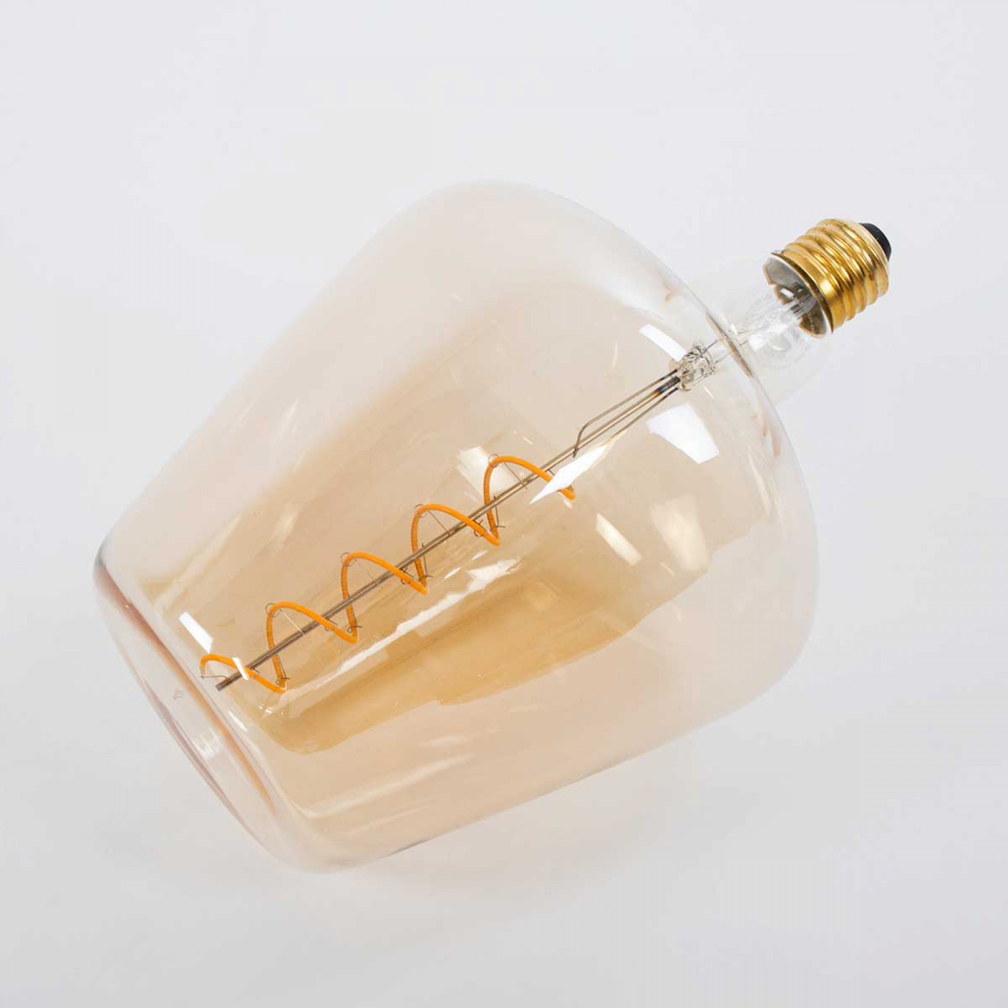 Λάμπα LED Soft S Spiral Filament E27 NT170 BRANDY Γλόμπος 6W 420lm 360 ...