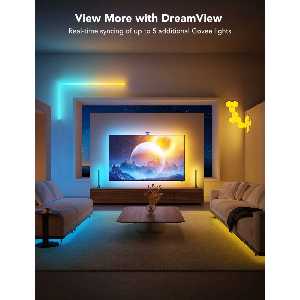 Govee TV Backlight T2 RGBIC Wi-Fi + Bluetooth 48W 12V 75-85 inches( H605C )