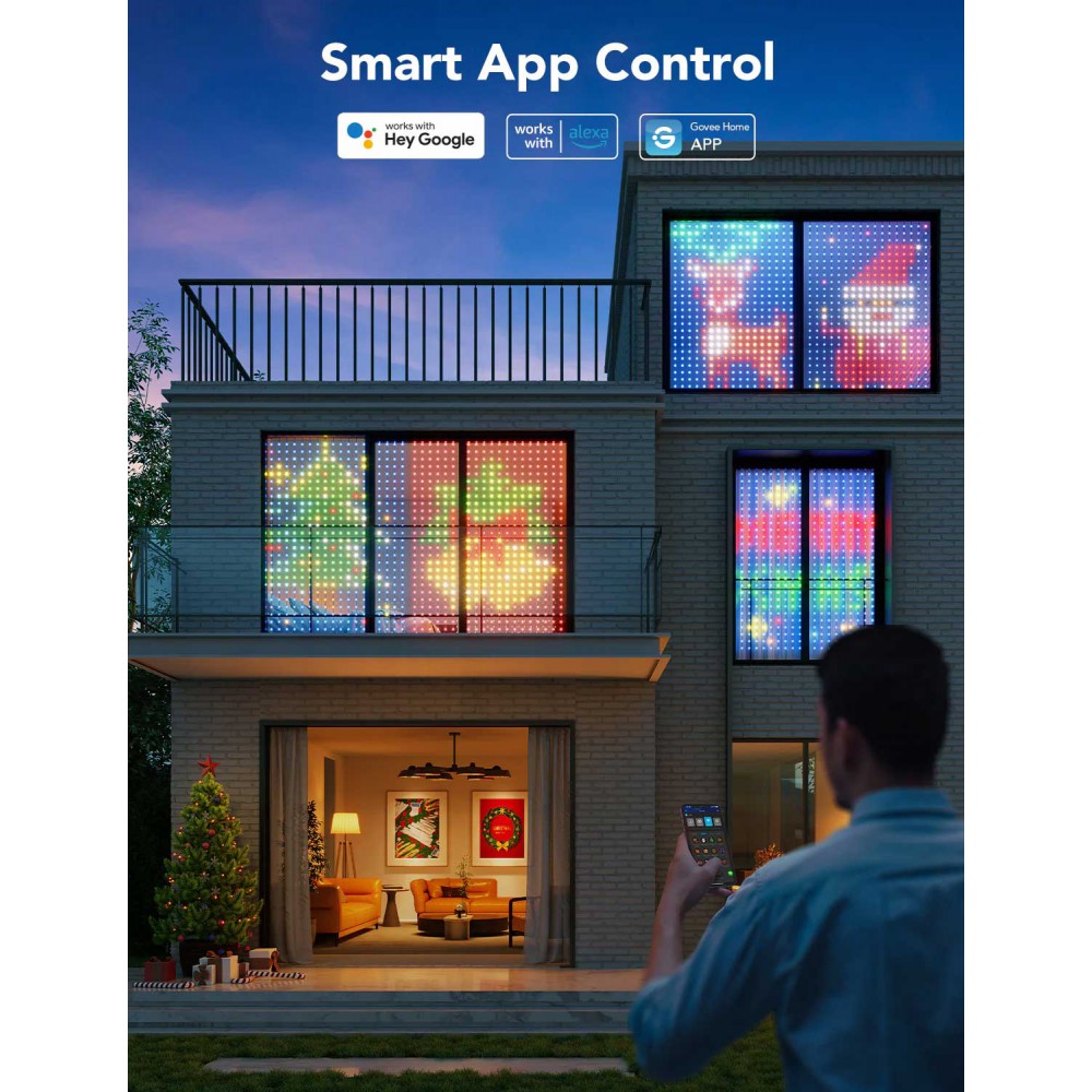 Govee Λαμπάκια Κουρτίνα Smart RGBIC ( H70B1 )