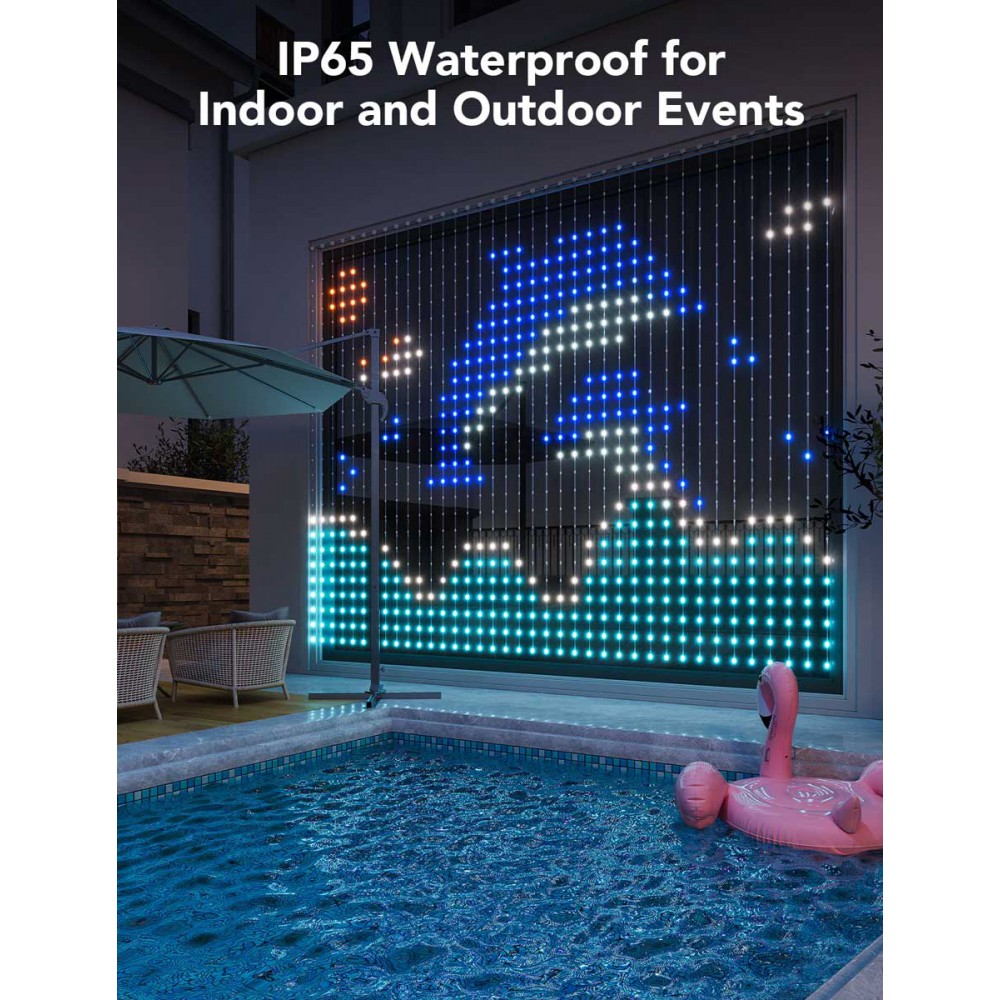 Govee Λαμπάκια Κουρτίνα Smart RGBIC ( H70B1 )