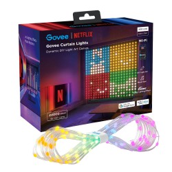 Govee Λαμπάκια Κουρτίνα Smart RGBIC Dynamic DIY Lights Netflix Co-branding ( H70BC )