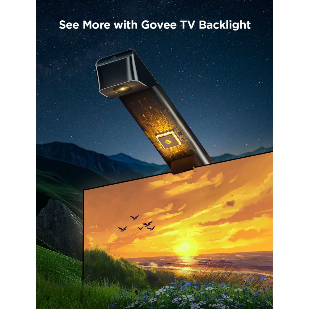 Govee H6099 TV Backlight 3 Lite για τηλεόραση 75"-85"