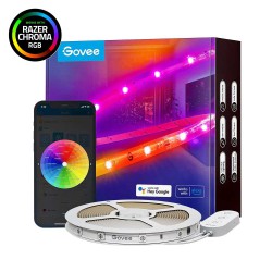 Govee RGBIC LED Strip Light Wi-Fi + Bluetooth 24W 24V 5m ( H619A )