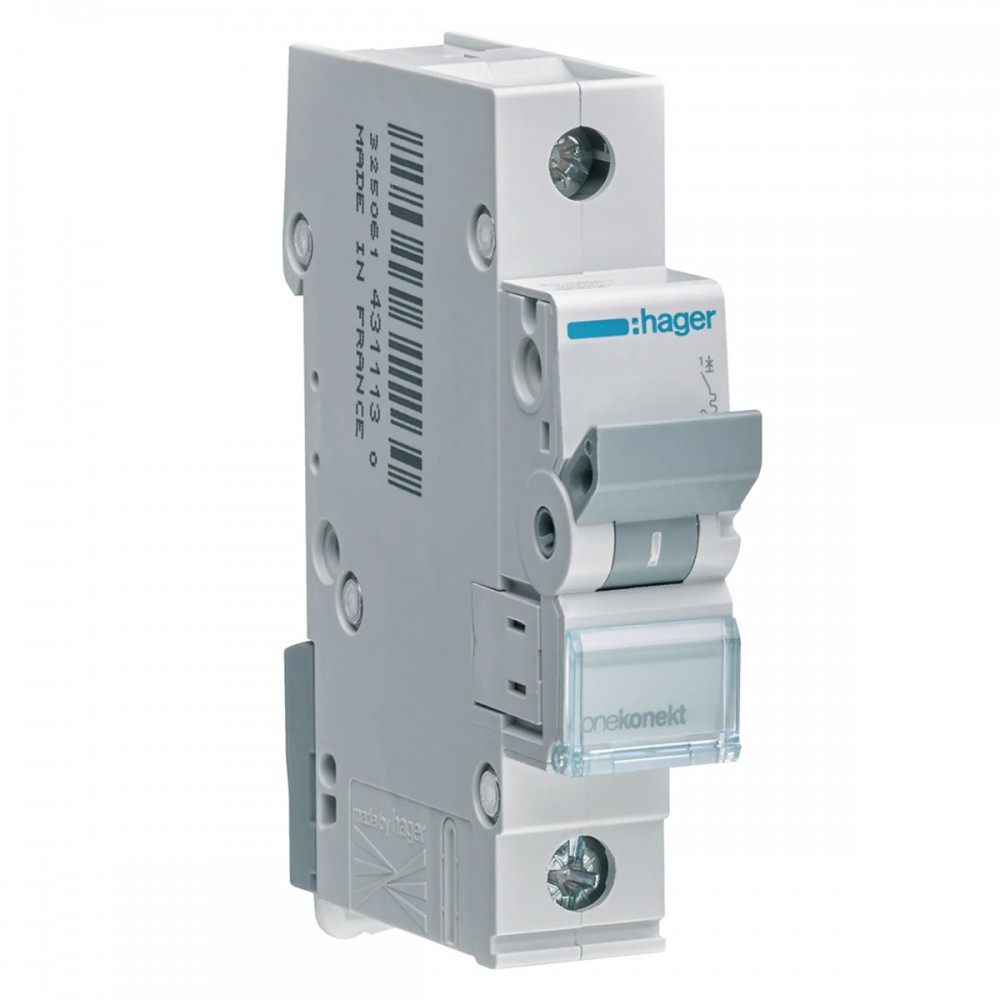 ΑΥΤΟΜΑΤΗ ΑΣΦΑΛΕΙΑ C 6KA 1X25Α - HAGER