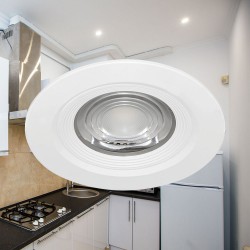 LED Χωνευτό Σποτ Led GE 7W 3IN1 RND IP54 Λευκό - Braytron