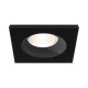 Χωνευτό Σποτ Μαύρο Τετράγωνο IP54 TETRA-SQR 1xGU10 - Braytron