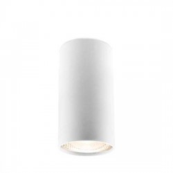 Σποτ Οροφής Άσπρο Κύλινδρος 1xGU10 GAMA-5510 - Braytron