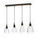 Κρεμαστό Φωτιστικό Πολύφωτο 4x E27 Gretel sp4 - IDEAL LUX