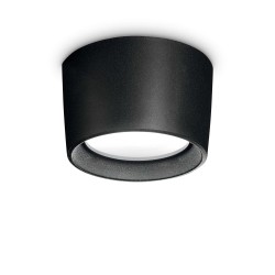 Φωτιστικό Οροφής Σε Λευκό ή Μαύρο Χρώμα IP55 1xGX53 D16CM Livia -  IDEAL LUX