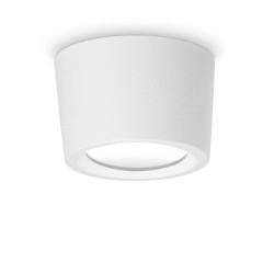 Φωτιστικό Οροφής Σε Λευκό Χρώμα IP55 1xGX53 D16CM Livia -  IDEAL LUX