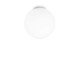 Φωτιστικό Επιτοίχιο Από Γυαλί Λευκό 40cm 1XE27 MAPA BIANCO IDEAL LUX