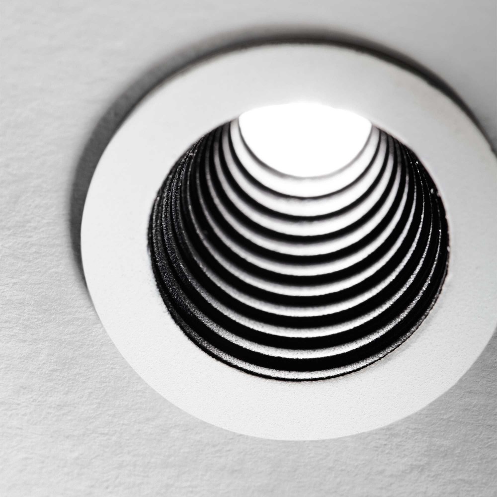 Χωνευτό Φωτιστικό Στρογγυλό D2,5 Λευκό LED 2W IP20 CRI90 ONE - IDEAL LUX