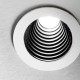 Χωνευτό Φωτιστικό Στρογγυλό D2,5 Λευκό LED 2W IP20 CRI90 ONE - IDEAL LUX