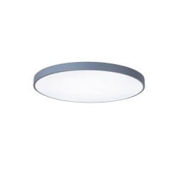 InLight Πλαφονιέρα οροφής LED 32W 3CCT (by switch on base) από γκρι μέταλλο και ακρυλικό D:40cm (42035-C-Gray)