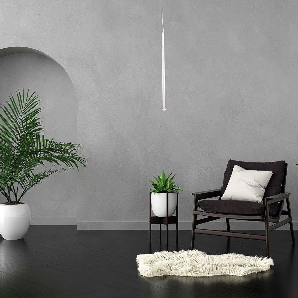 Κρεμαστό φωτιστικό LED 7W 3000K από μέταλλο D:60cm - InLight