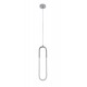LED Κρεμαστό Φωτιστικό Σε Χρώμιο Μεταλλικό & PVC 6W - InLight