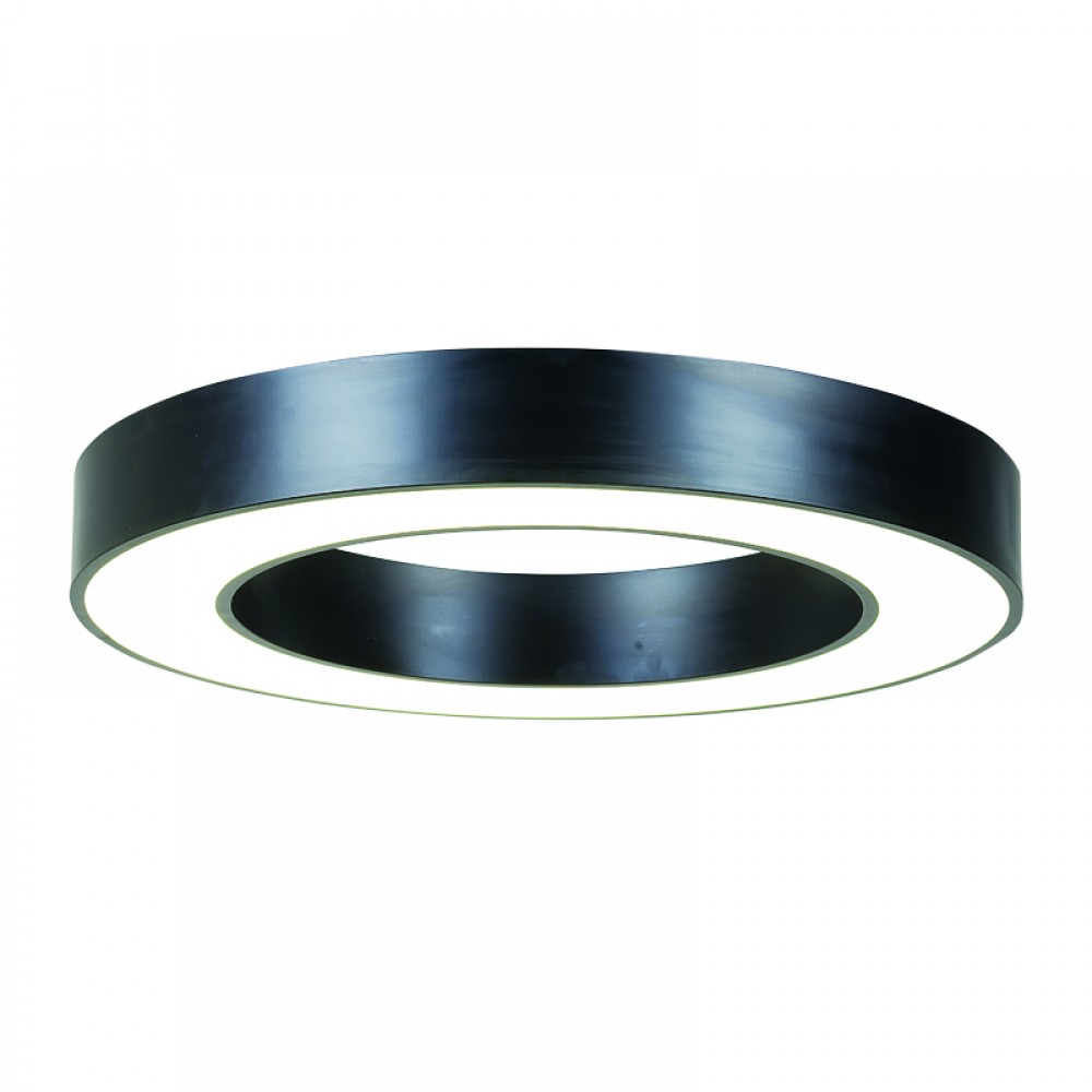 LED Κρεμαστό Φωτιστικό Από Αλουμίνιο Σε Μαύρη Απόχρωση 75W - InLight