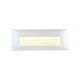 Mono LED 3W 3CCT Απλίκα Εξωτερικού Χώρου Λευκό IP65 D:22cmx2.8cm  - it-Lighting
