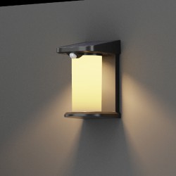 InLight Mirror- LED 1,5W 3000K/6000K Outdoor Light in Black Color (80204210S)